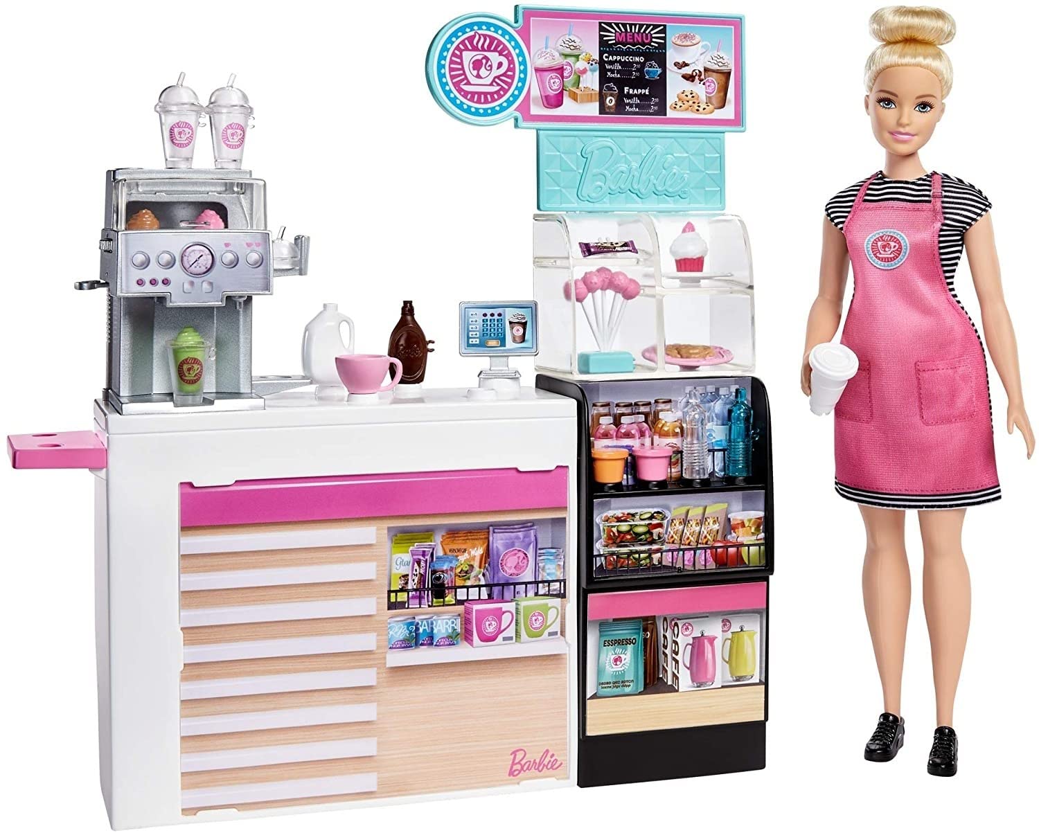 Amazon.co.jp: バービー(Barbie) おしごとあそび バービー コーヒー